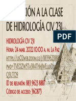Invitacion Hidrologia Cvi 231 24-03-2022