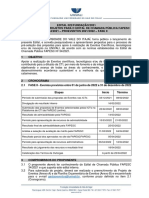 EDITAL FUNDAÇÃO 022.2021 - CHAMADA PÚBLICA FAPESC PROEVENTOS 2022
