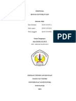 Proposal Biogas Kotoran Sapi: Ilma Rohaina (D1051191012) Selvi Anisa (D1051191016) Wira Anggara (D1051191076)