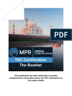 TEC Certification Booklet