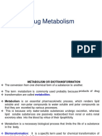 Drug Metabolism