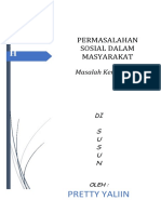 Makalah Permasalahan Sosial Dalam Masyarakat