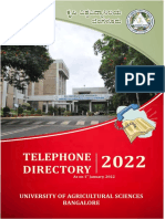UASB Telephone Direct 2022