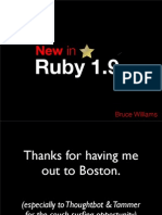 New in Ruby 1 9