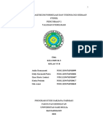Laporan Praktikum Formulasi Dan Teknologi Sedian Steril (L) - 1