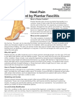 Heel Pain Caused by Plantar Fasciitis