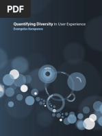 Download Quantifying Diversity in User Experience by Evan Karapanos SN57073165 doc pdf