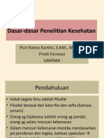 MENGOPTIMALKAN PENELITIAN KESEHATAN