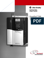 Powerflex 700S High Performance Ac Drive: Technical Data - Phase I Control