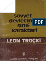 Sovyet Devletinin Sınıf Karakteri