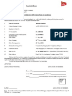 PF Form