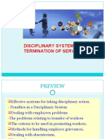 Chapter 7 - Disciplinary System and Termination of Service