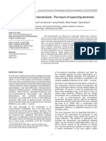 Electrooxidation of polar benzotriazole - The impact of supporting electrolyte