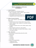 8. Beberapa Pemikiran tentang Pendidikan (1)