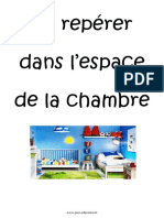 2.1 Se Repérer Dans Lespace de La Chambre Ce1