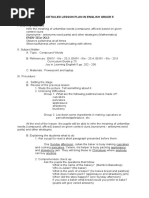 Matatag Daily Lesson Plan English Grade 5 Q4 Week6 | PDF | Learning ...