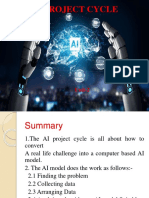 AI PROJECT CYCLE STEPS: PROBLEM SCOPING, DATA ACQUISITION, MODELING