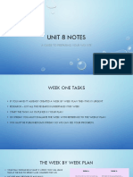 Unit 8 Notes