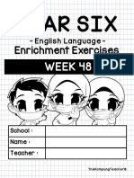 Year Six: Enrichment Exercises