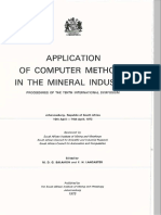 Application of Computer Methods in The Mineral Industry