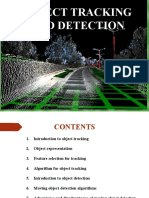 Object Tracking and Detection.