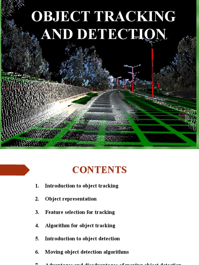 Object Tracking and Detection Techniques | PDF | Shape | Signal Processing