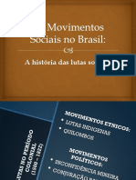 Os Movimentos Sociais No Brasil