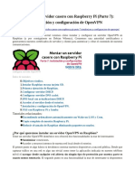 OpenVPN 1 - Montar Un Servidor Casero Con Raspberry Pi