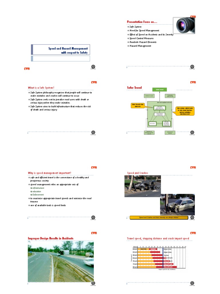 Speed and Hazard Management Strategies | PDF | Speed Limit | Traffic ...