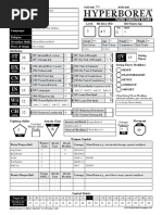 Hyperborea: SV ST DX CN IN WS CH