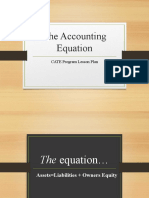 The Accounting Equation PP T