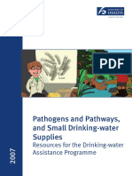 Pathogens and Pathways, and Small Drinking-Water Supplies