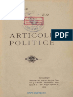 Articole Politice