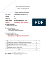 INSTRUMEN UTS Semester IV