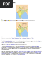 Agriculture in India: (Sorghum) (Millet) Areas With Two Predominate Crops