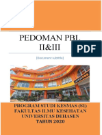 Pedoman Pbl II 2019