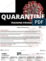 Quarantine Training Program