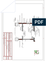 Detalle constructivo de baldosa cerámica esmaltada