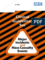 Major Incidents and Mass Casualty Events