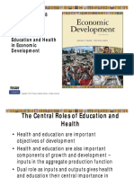 Module 5 - Human Capital - Education and Health in Economic Development