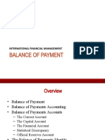 Balance of Payment: International Financial Management