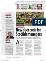 New Deer Code For Scottish Managers, May 25 2011
