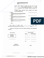 format kesepakatan (surat keterangan ahli waris)