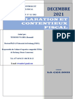 Declaration Et Contentieux Fiscal Ismat Yaounde