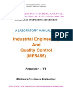 Government Polytechnic Lab Manual for Industrial Engineering and Quality Control