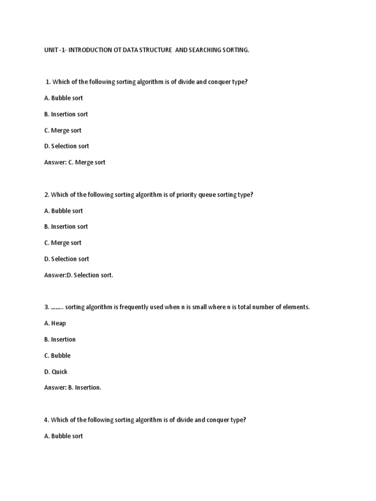 Data Structures Sorting Basics Pdf Time Complexity Mathematical