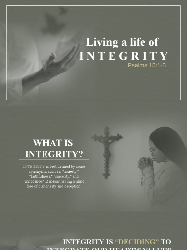 Praise and Worship Slideshow | PDF | Integrity | Jesus