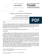 A Study On The Work Lives of Child L 2010 Procedia Social and Behavioral S