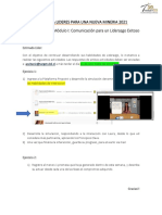 Asignación - Programa Liderazgo para Una Nueva Minera 2021