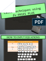 18 Calcu Techniques Part 1